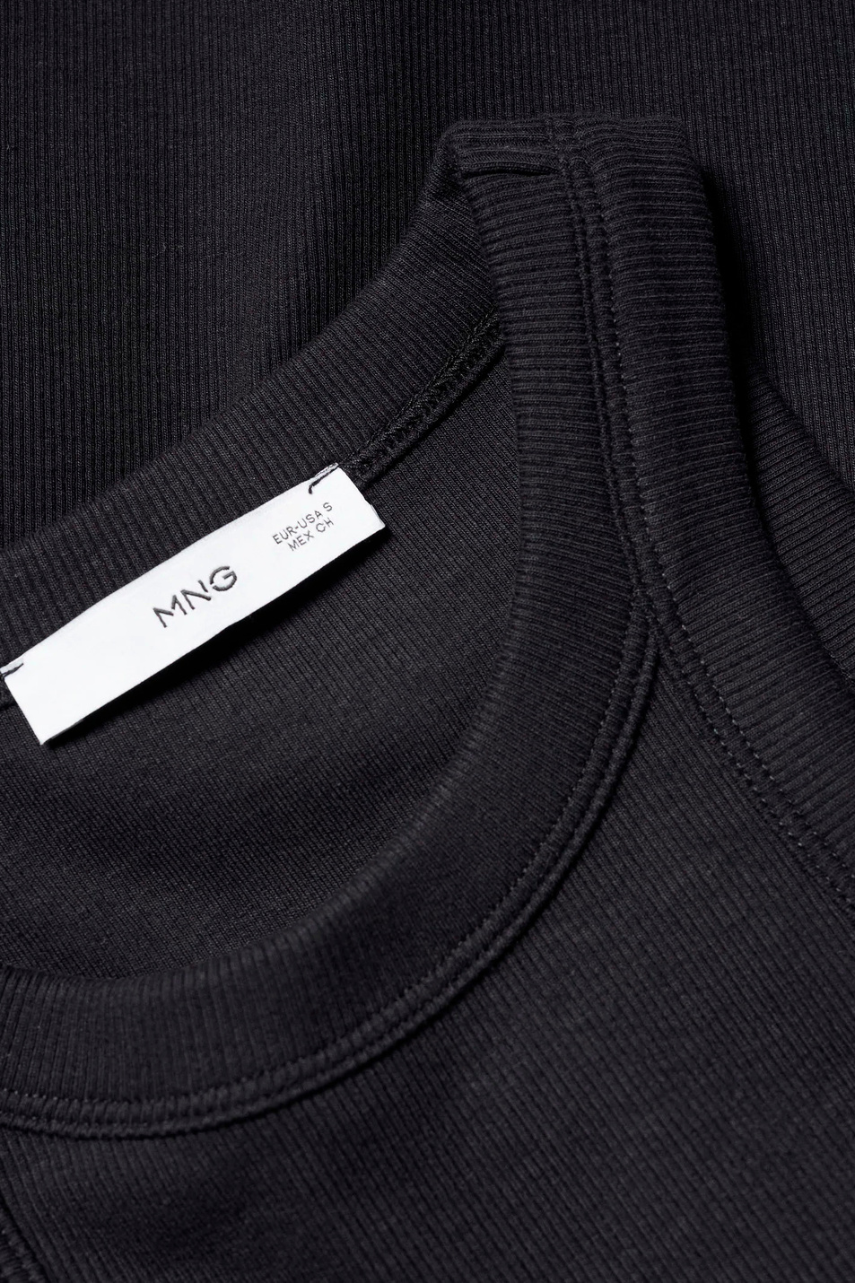 Женский Mango Топ BONI из эластичного хлопка (цвет ), артикул 47087877 | Фото 5