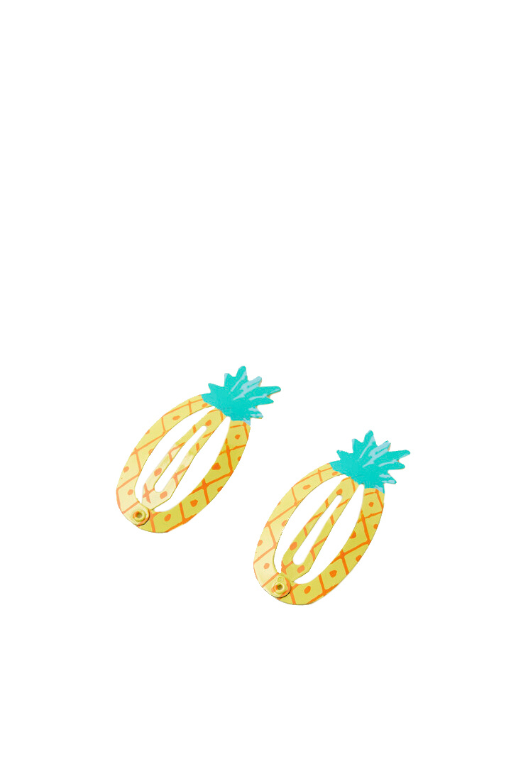Accessorize Заколки-зажимы в виде ананасов (цвет ), артикул 183182 | Фото 1
