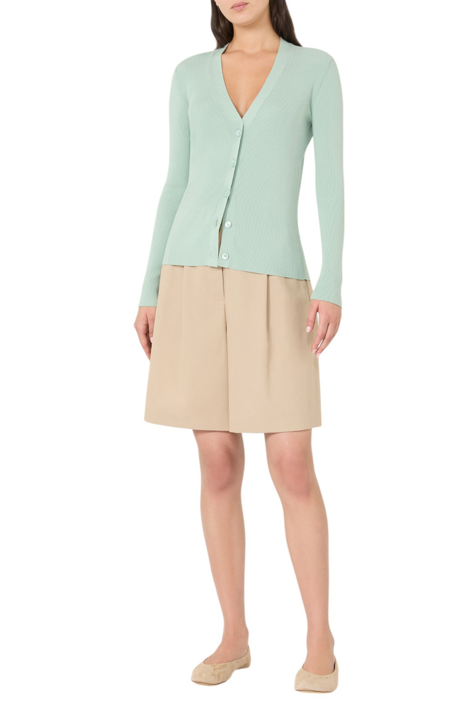 Женский Weekend Max Mara Кардиган GABRIEL однотонный (цвет ), артикул 2525346021 | Фото 2