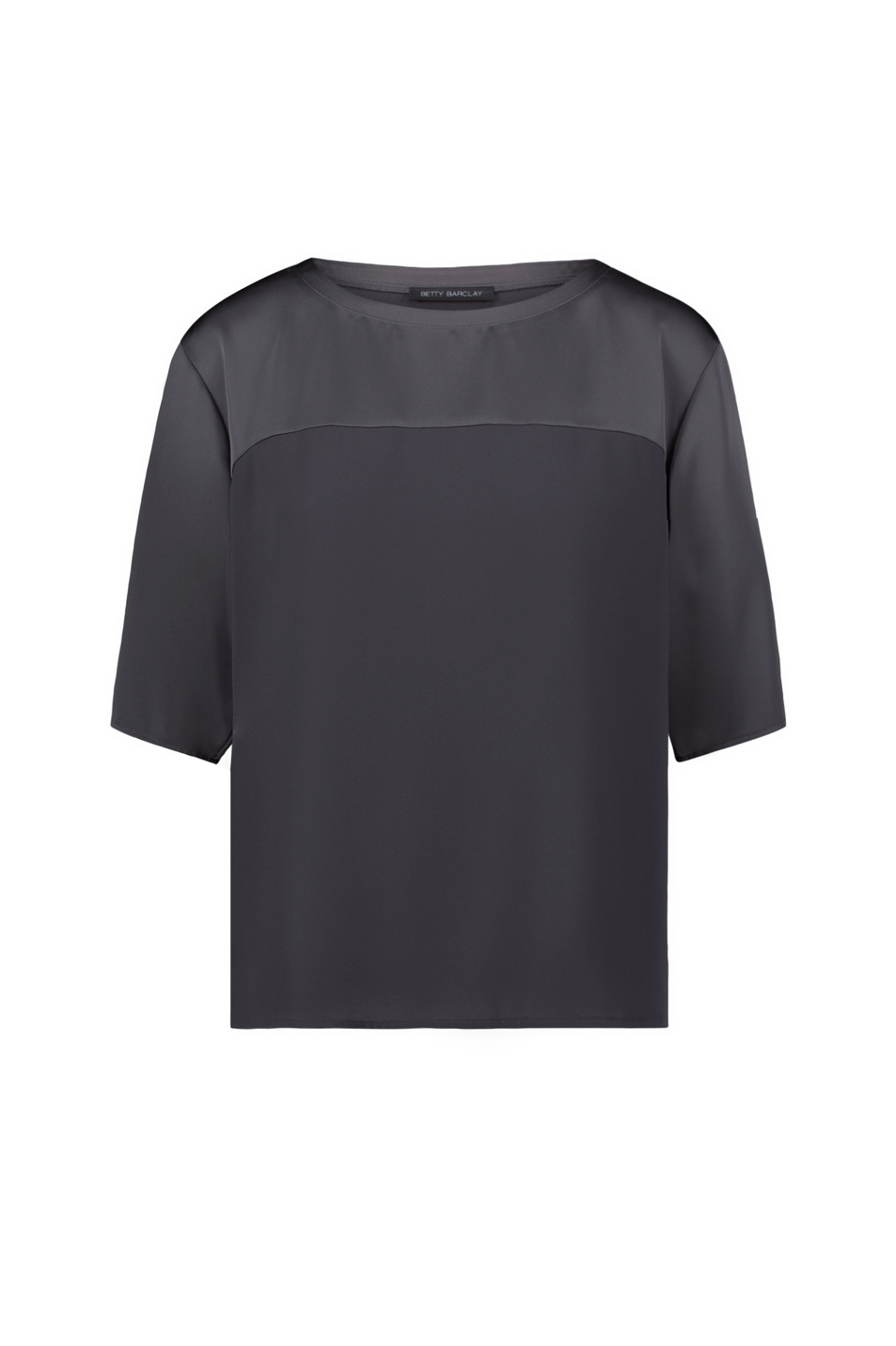 Блузка однотонная|Основной цвет:Серый Женский Betty Barclay Блузка однотонная (цвет ), артикул 8927/1196 | Фото 1