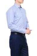 Мужской Canali Рубашка из натурального хлопка с узором (цвет ), артикул 7C3GD01046 | Фото 3
