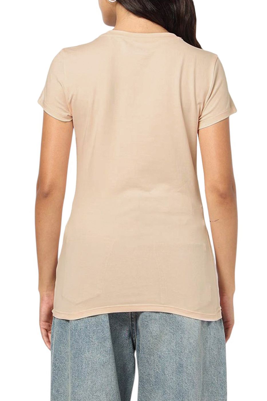 Женский Armani Exchange Футболка из эластичного хлопка (цвет ), артикул XW000599-AF10355 | Фото 5