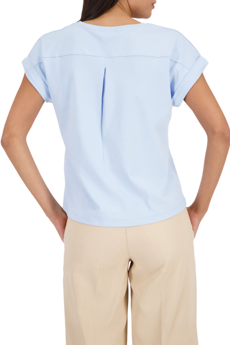 Женский Monari Футболка из хлопка (цвет ), артикул 410376 | Фото 4