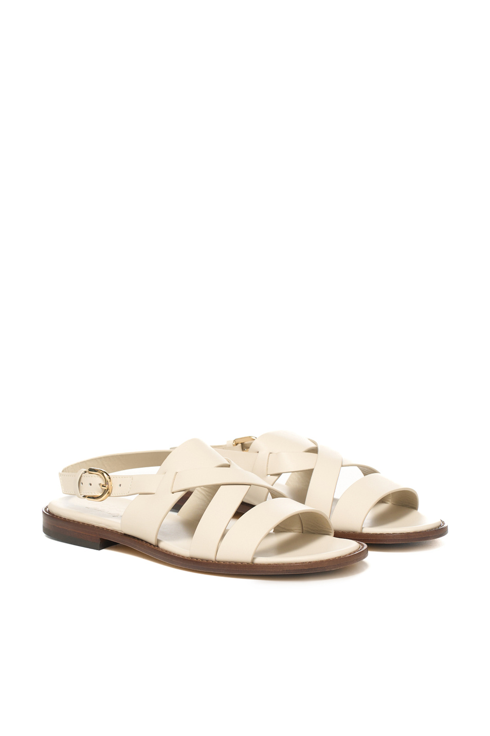 Женский Doucal's Сандалии FIBBIA из натуральной кожи (цвет ), артикул DD8775MARNUF073MW13 | Фото 2