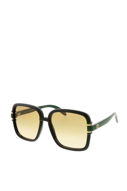 Солнцезащитные очки Gucci GG1066S|Основной цвет:Зеленый|Артикул:GG1066S | Фото 1