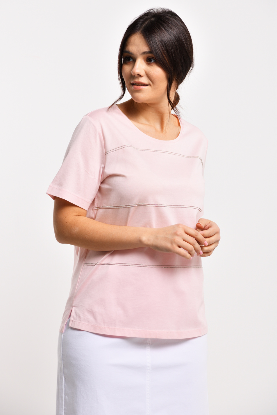 Женский Gerry Weber Футболка из натурального хлопка (цвет ), артикул 370252-35052 | Фото 1