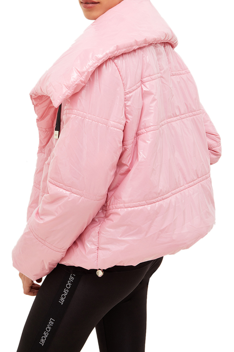 Liu Jo Куртка из блестящего нейлона с карманами на молнии (цвет ), артикул TF2170T3149 | Фото 4