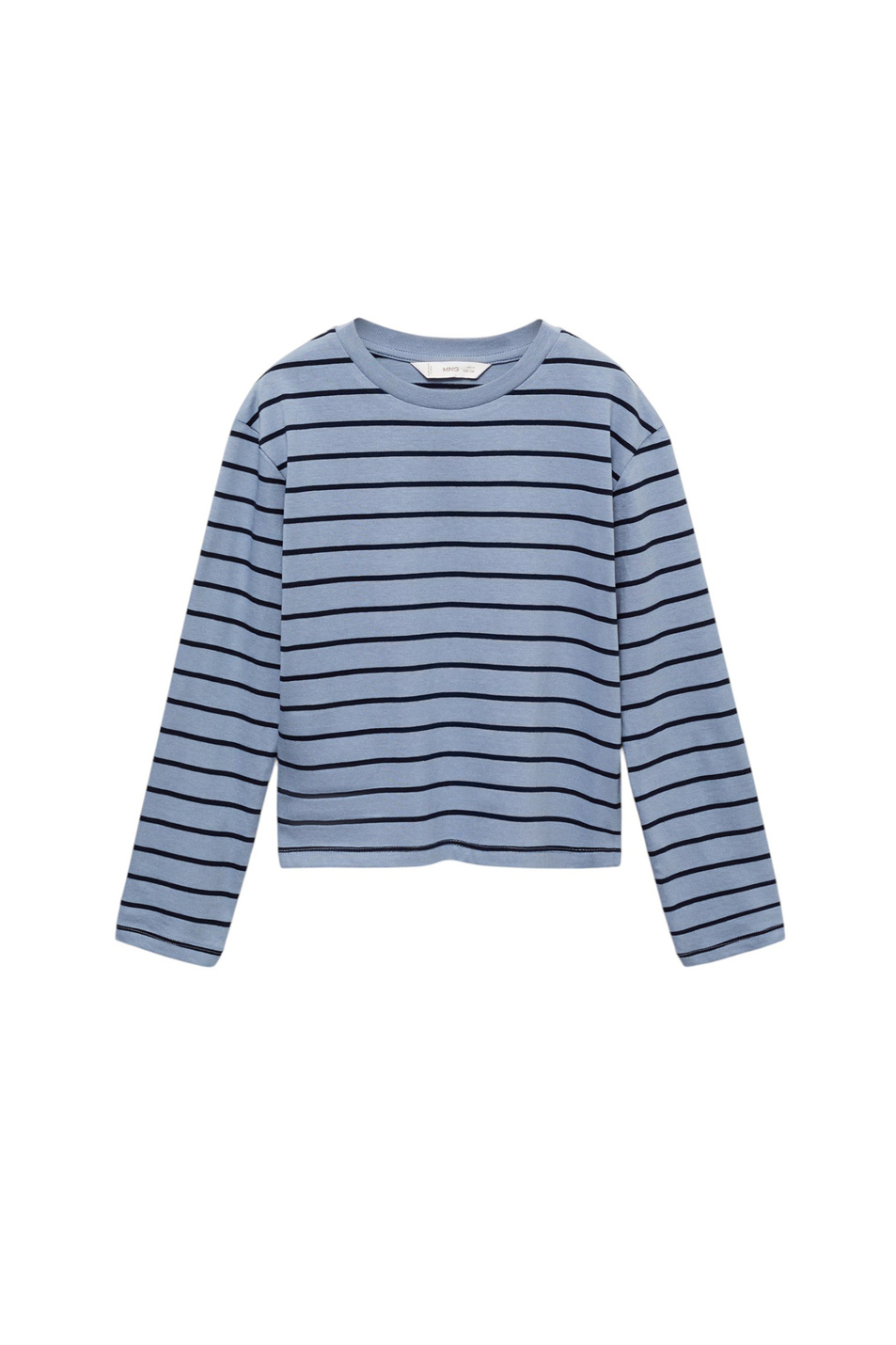 Девочкам Mango Kids Лонгслив STRIPES в полоску (цвет ), артикул 87040641 | Фото 1
