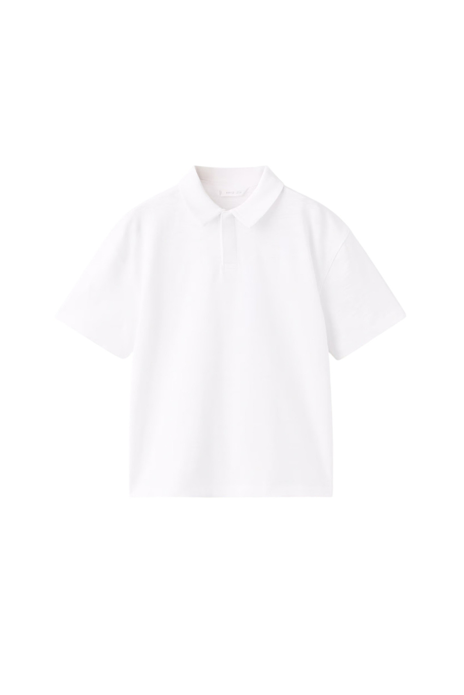 Мальчикам Mango Kids Поло SLUBPOLO из хлопка (цвет ), артикул 27056731 | Фото 1