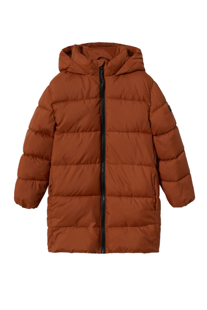 Стеганое пальто AMERLONG|Основной цвет:Оранжевый|Артикул:37044377 | Фото 1