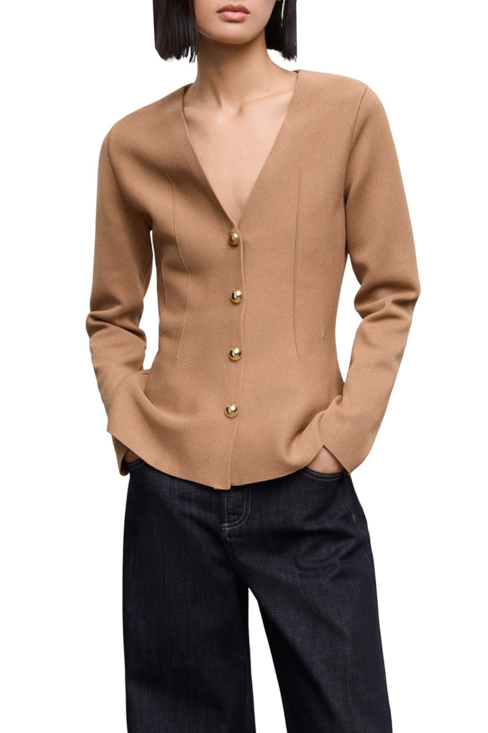 Женский Mango Жакет TONA на пуговицах (цвет ), артикул 17065823 | Фото 3