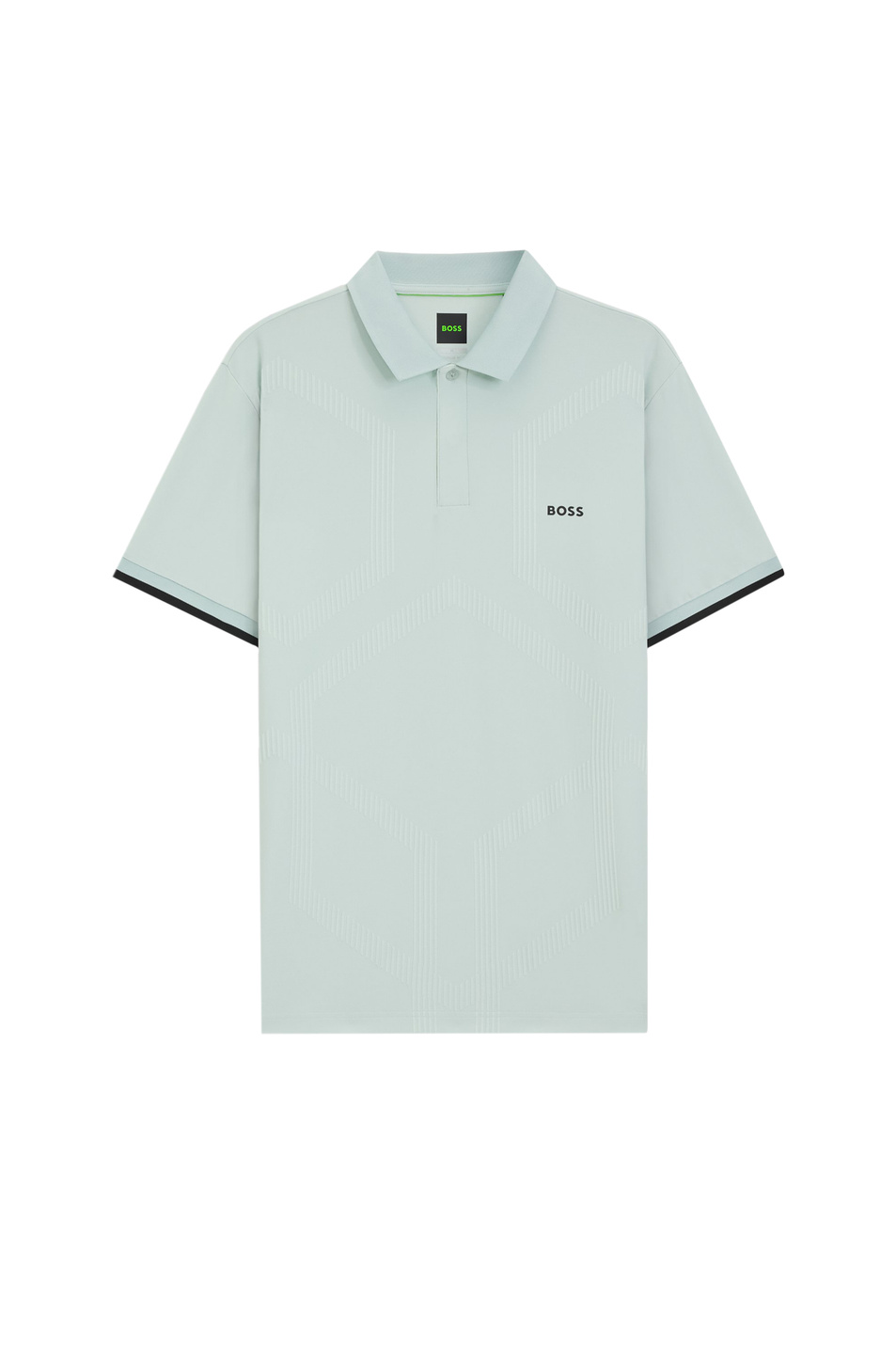 Мужской BOSS Поло с логотипом (цвет ), артикул 50554561 | Фото 1