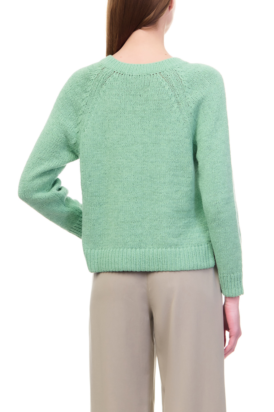 Женский LeComte Пуловер из смесового хлопка (цвет ), артикул 50-610600 | Фото 6