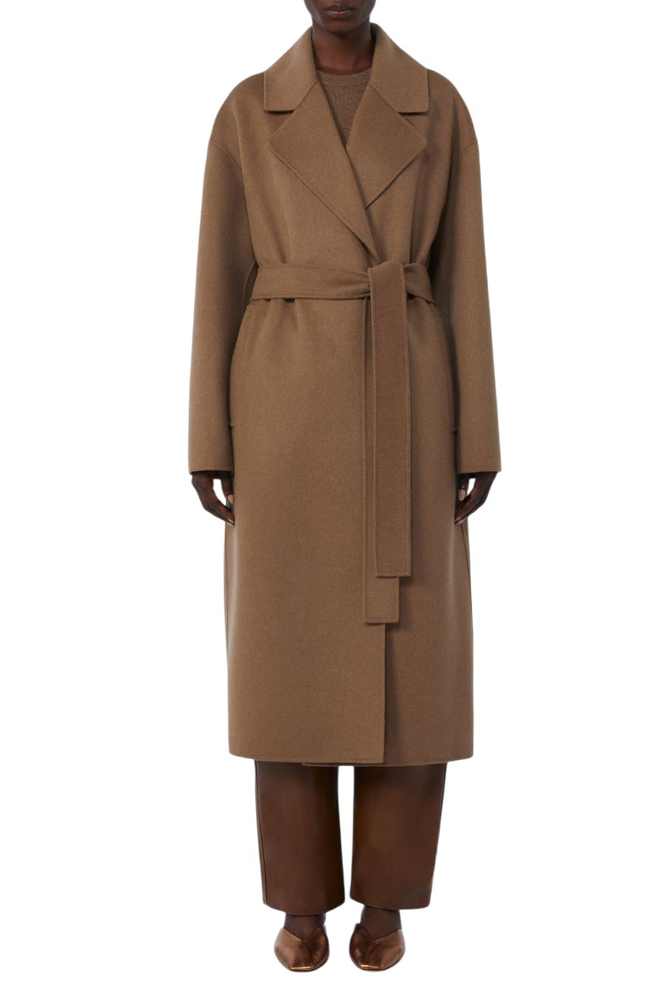 Женский Max Mara Пальто HOBBY из шерсти (цвет ), артикул 2619011091 | Фото 3