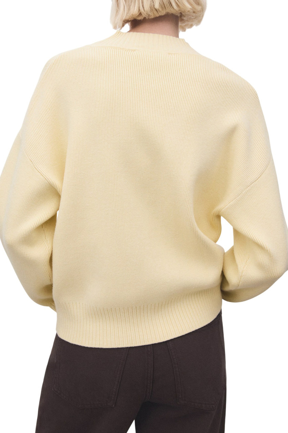 Женский Mango Свитер RINO с высоким воротником (цвет ), артикул 17007788 | Фото 4