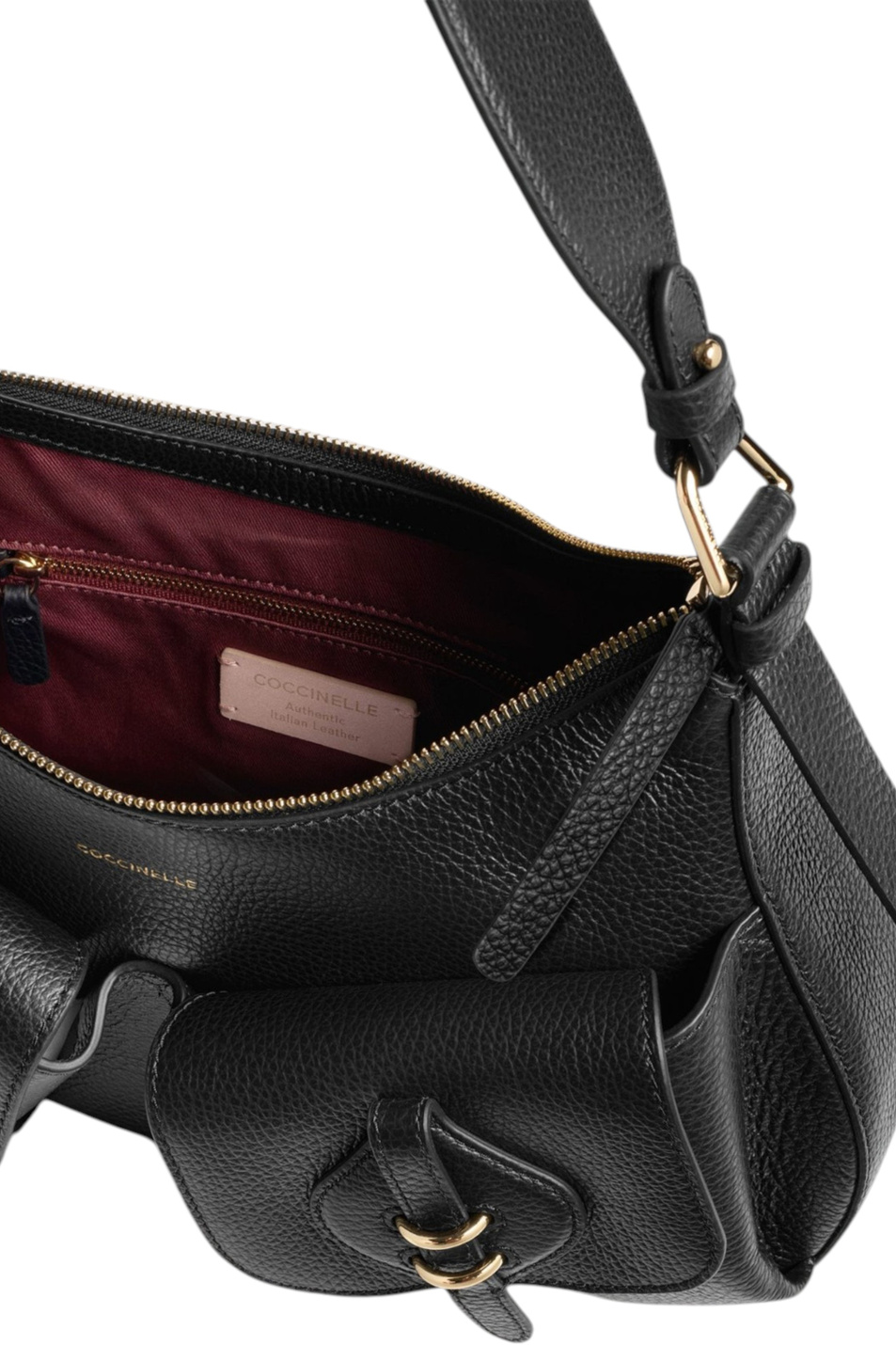 Сумка MAVERY POCKET|Основной цвет:Черный Женский Coccinelle Сумка MAVERY POCKET (цвет ), артикул E1VGK120101 | Фото 4