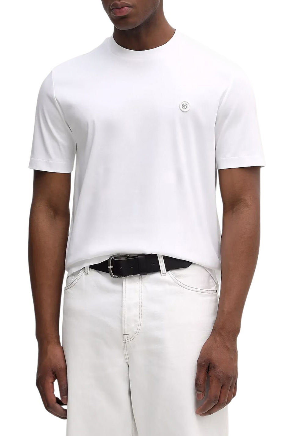 Мужской BOSS Футболка Taut из хлопка (цвет ), артикул 50555844 | Фото 3