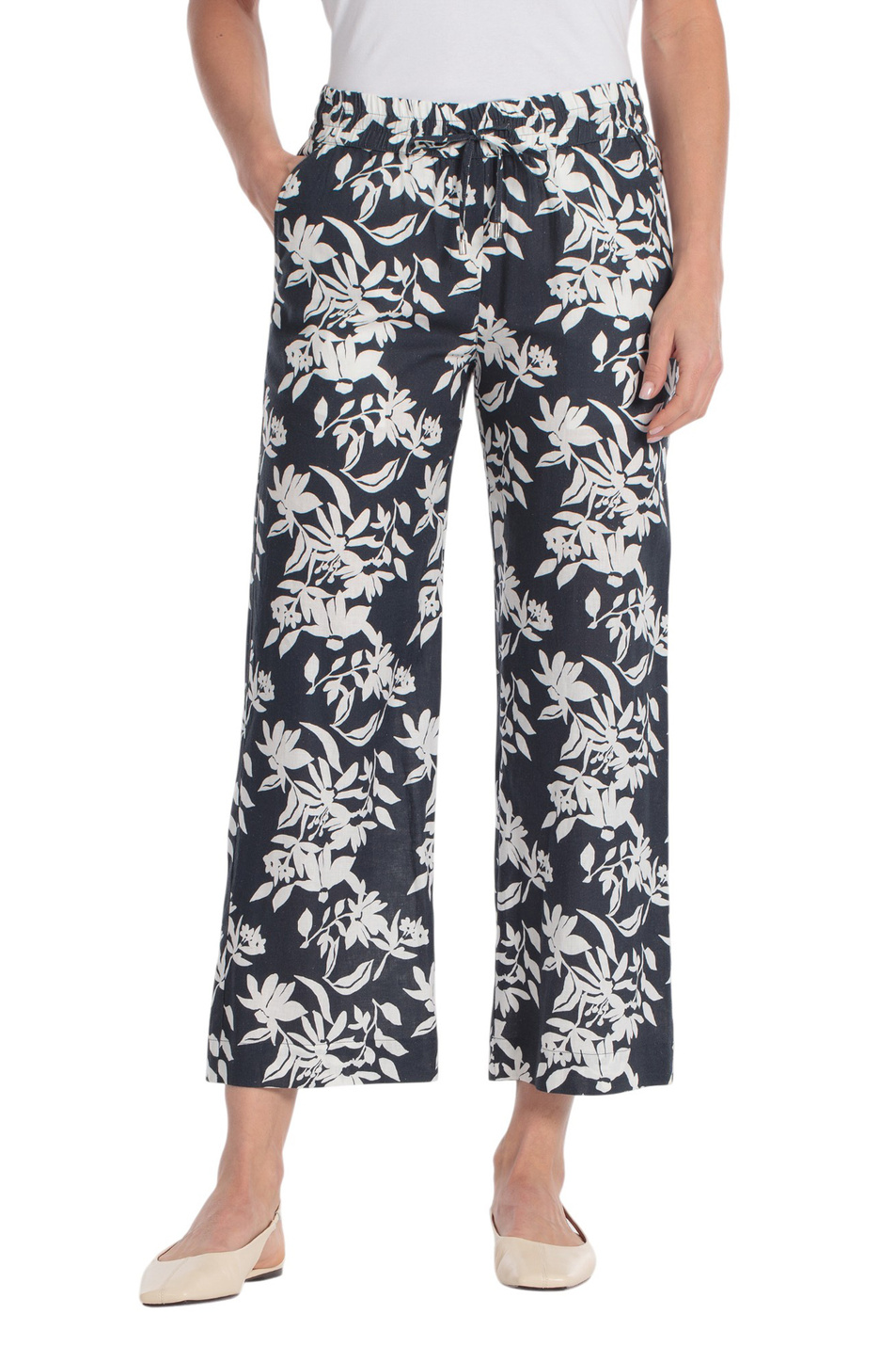 Женский Gerry Weber Брюки из смесового льна (цвет ), артикул N67170 | Фото 3