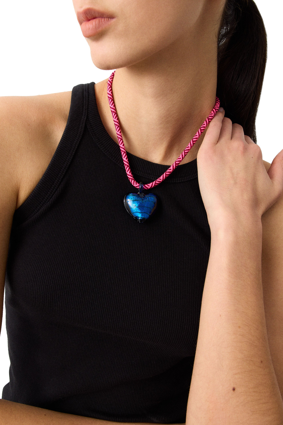 Женский Parfois Ожерелье с подвеской в виде сердца (цвет ), артикул 219358 | Фото 2