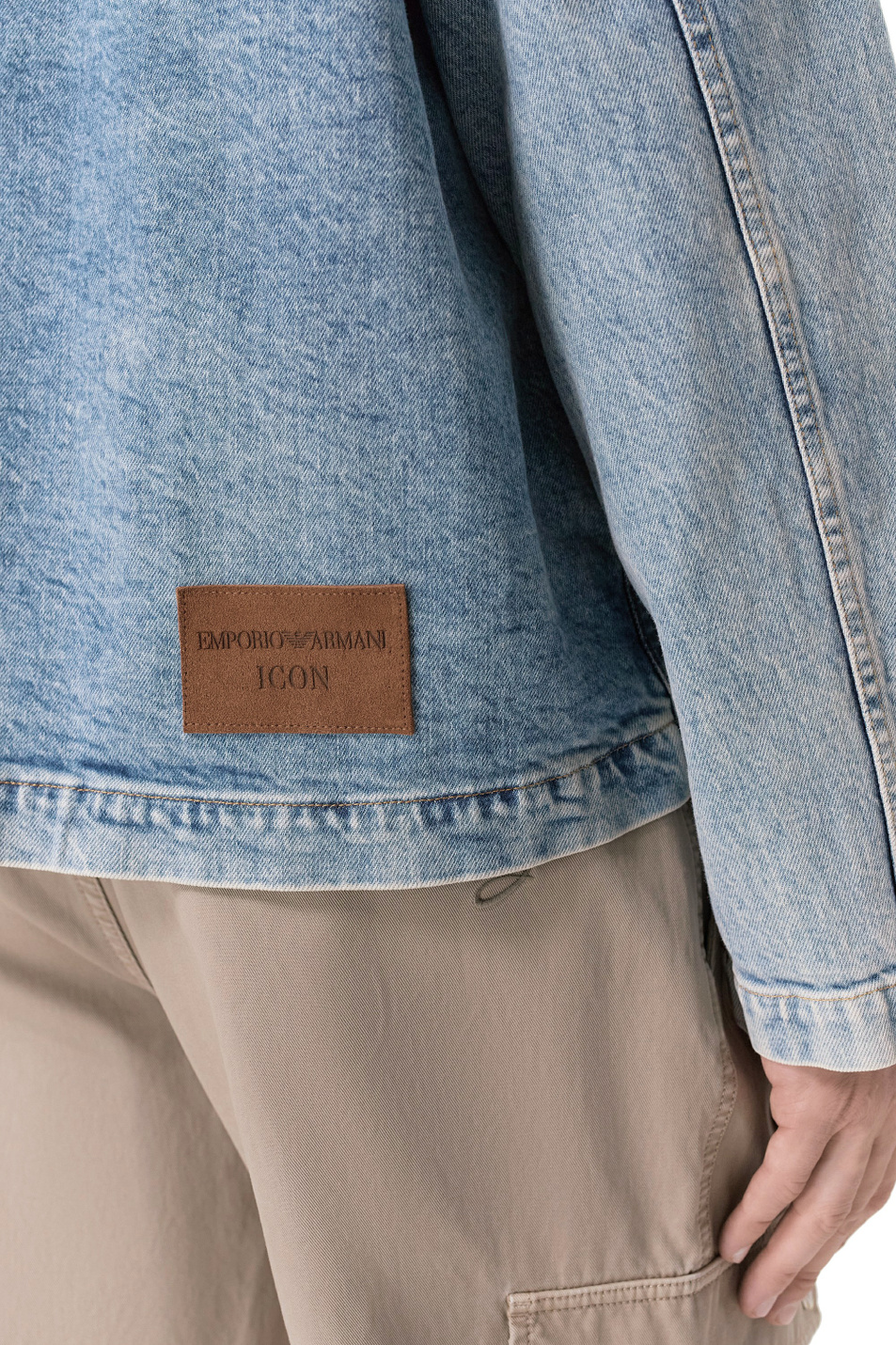 Мужской Emporio Armani Куртка джинсовая (цвет ), артикул EM004722-AF23101 | Фото 6