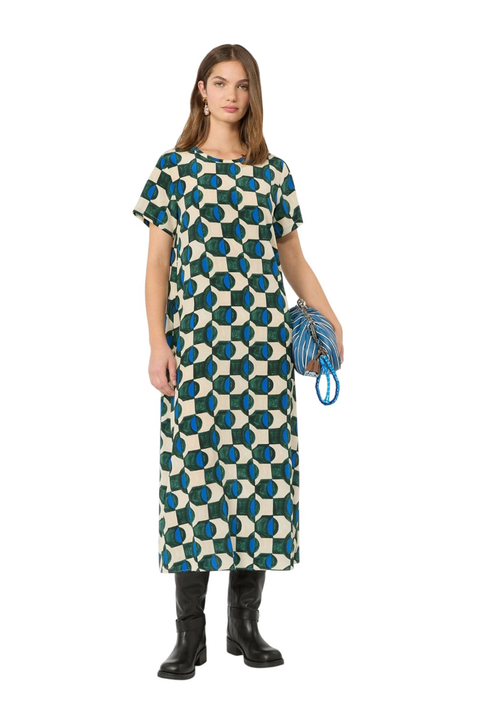 Женский Weekend Max Mara Платье VINCI из шелка (цвет ), артикул 2625226041 | Фото 2