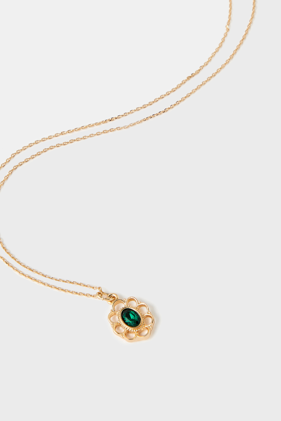 Женский Accessorize Ожерелье с филигранным камнем (цвет ), артикул 982103 | Фото 2