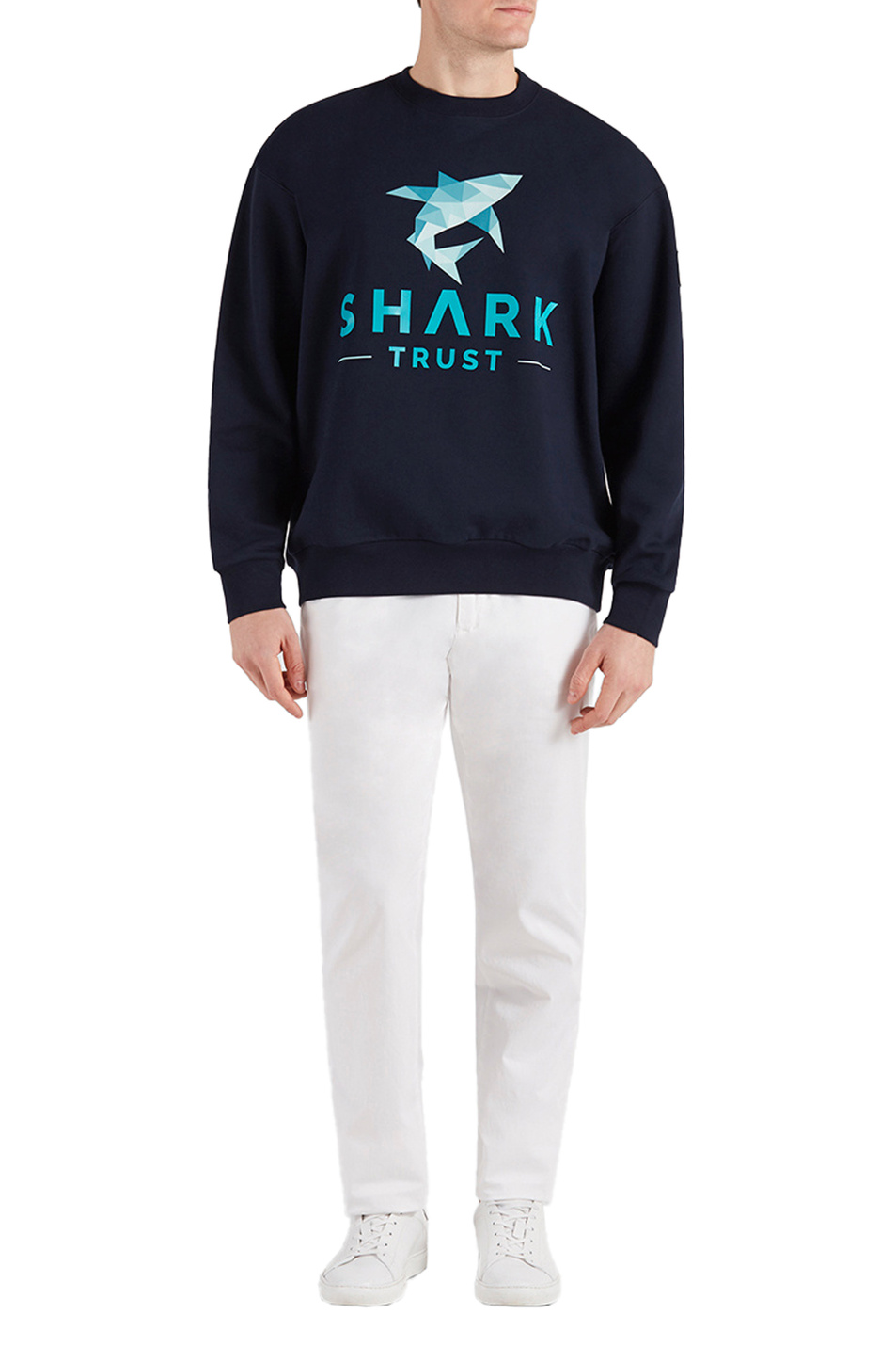 Paul & Shark Свитшот оверсайз в стиле 90-х (цвет ), артикул 21411830 | Фото 2