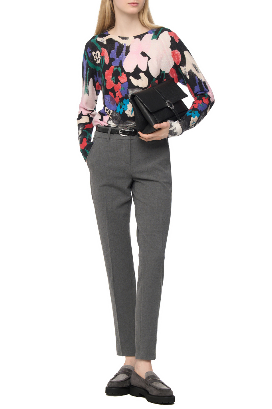 Женский Gerry Weber Брюки однотонные (цвет ), артикул 322075-66210-STY CITYSTYL | Фото 2