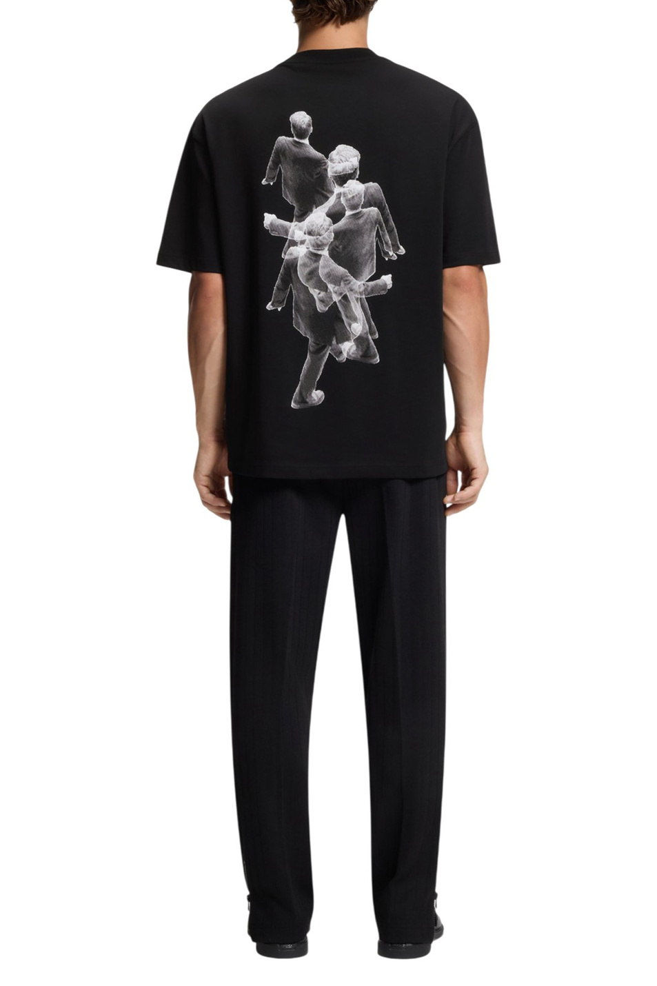 Мужской HUGO Футболка Dollo из хлопка (цвет ), артикул 50553337 | Фото 4