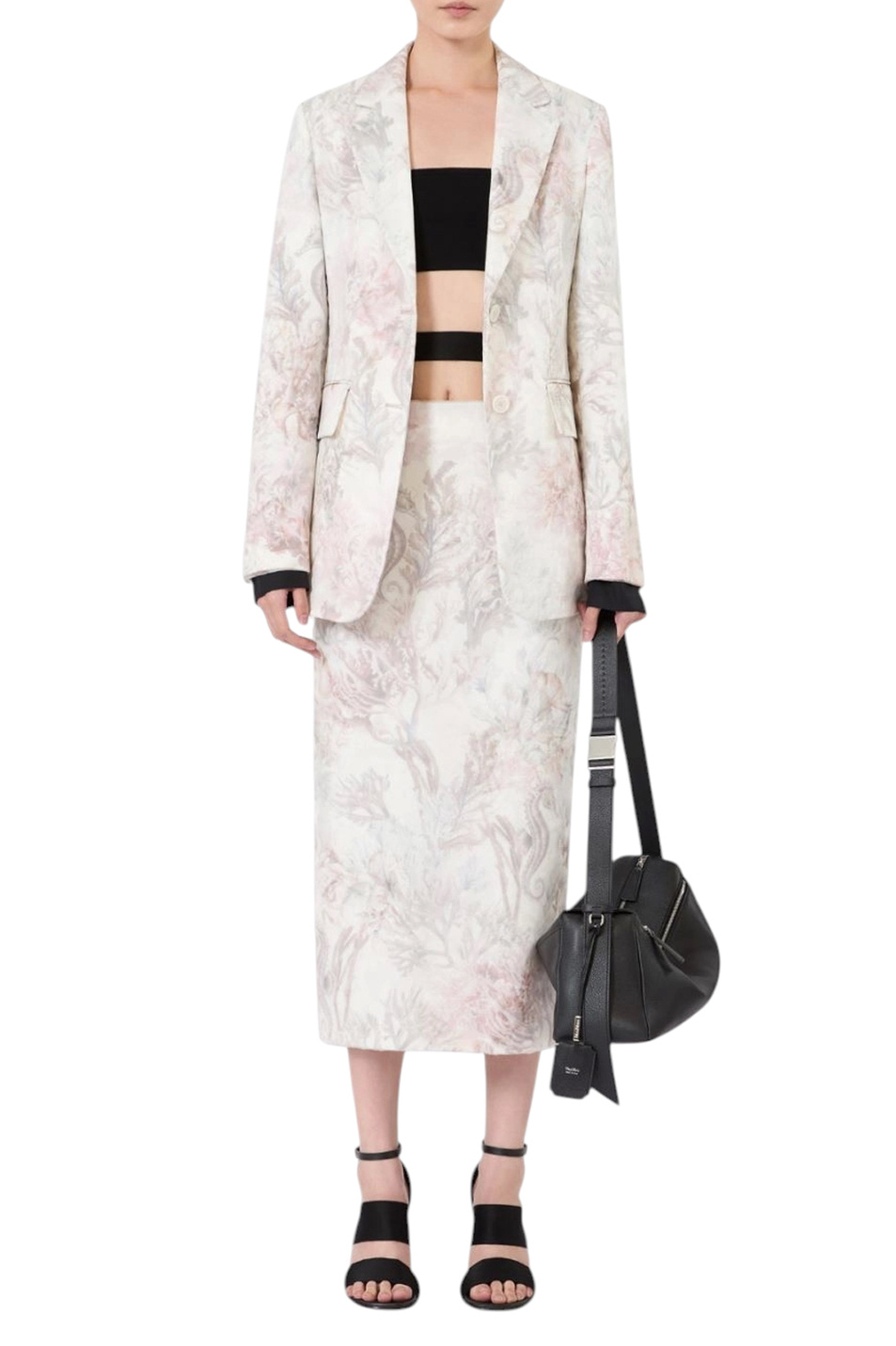 Женский Max Mara Юбка ULTIMO из шелка (цвет ), артикул 2611101153 | Фото 2