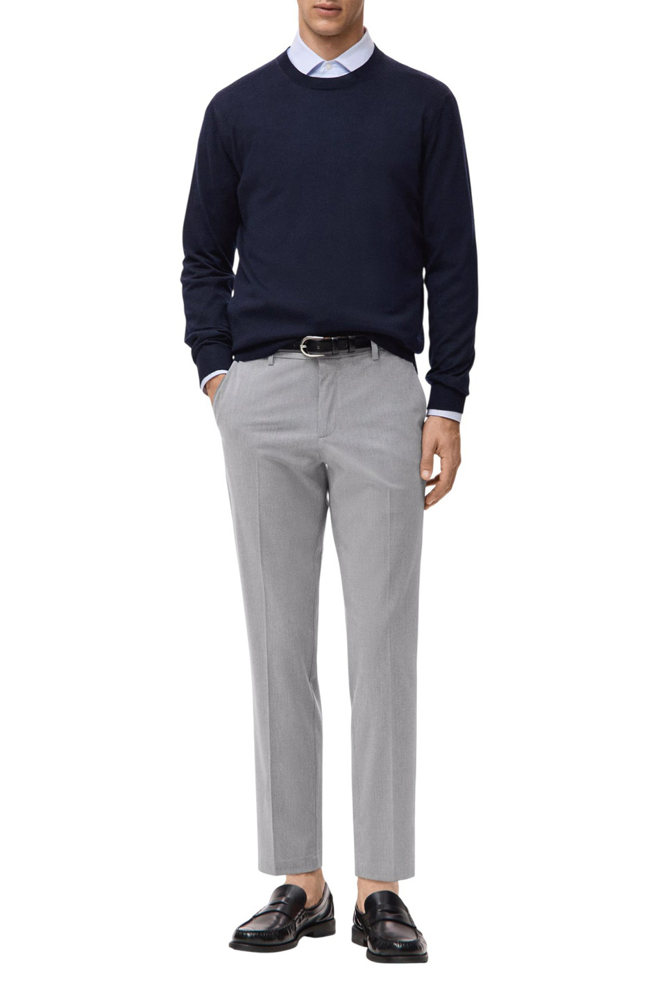 Мужской Mango Man Брюки BOLOGNA облегающего кроя (цвет ), артикул 27021190 | Фото 2