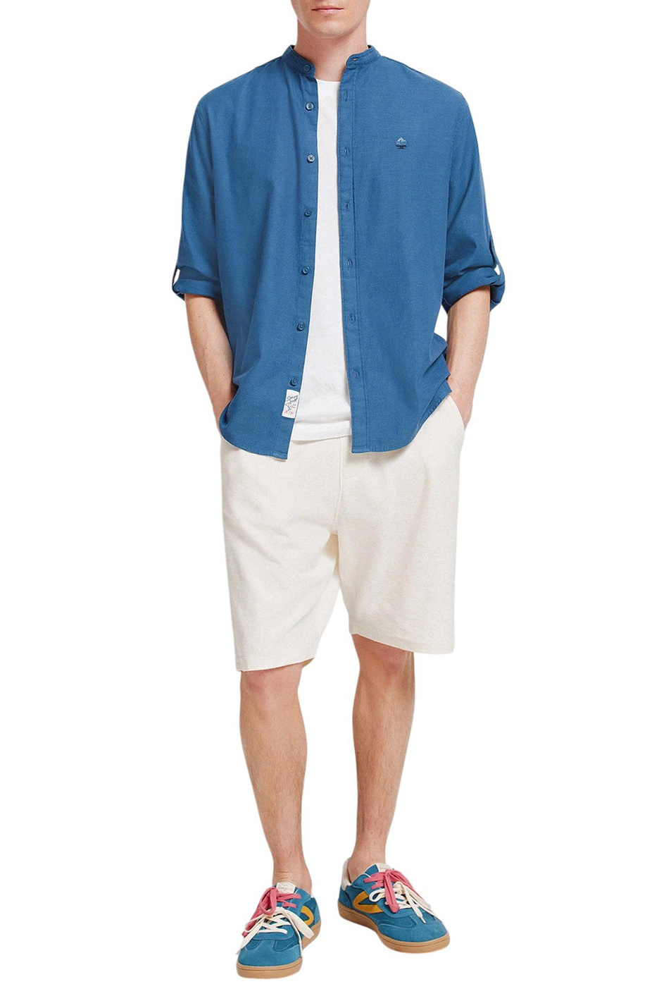 Мужской Springfield Шорты из хлопка (цвет ), артикул 0223735 | Фото 2