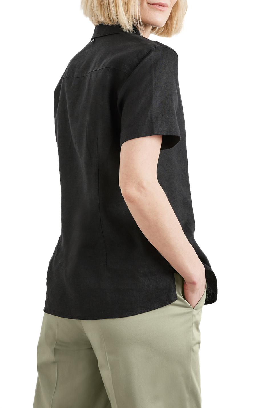 Женский Gerry Weber Рубашка из чистого льна (цвет ), артикул 860045-66435 | Фото 4