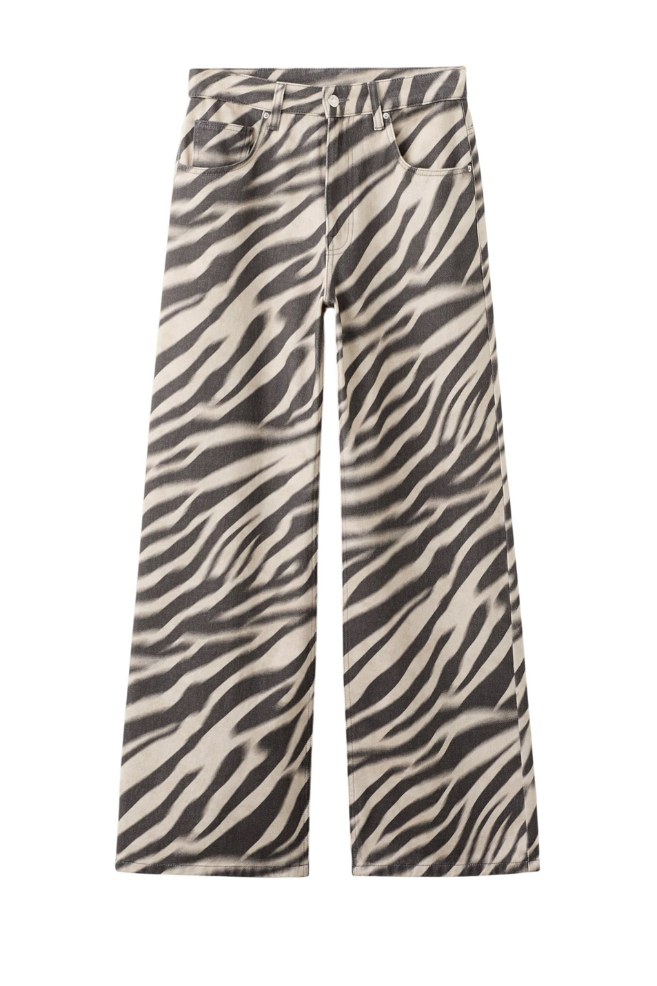 Женский Mango Джинсы ZEBRI с принтом (цвет ), артикул 27004109 | Фото 1