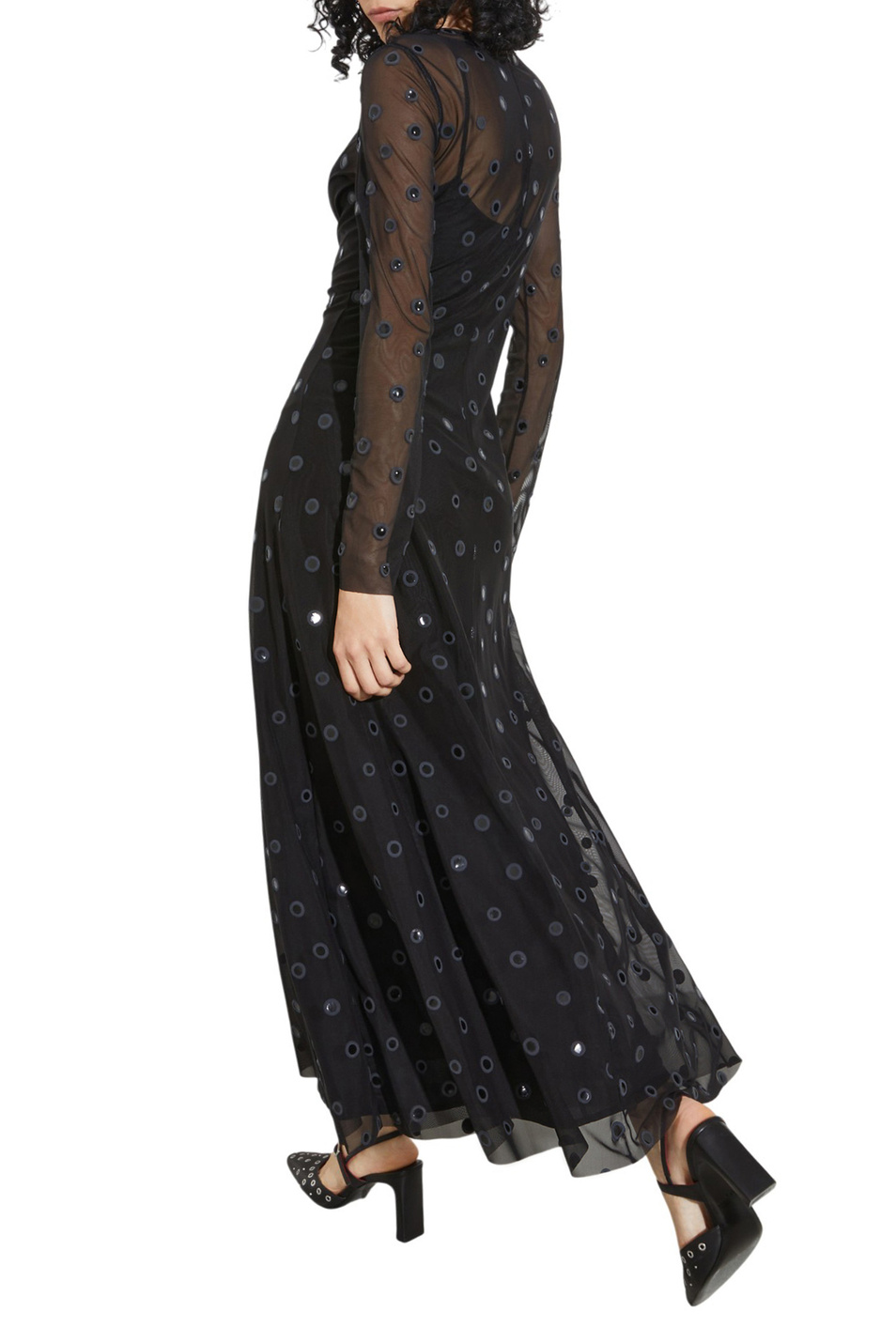 Женский MAX&Co. Платье MCOSEQUOIA с полупрозрачными вставками (цвет ), артикул 2616621011 | Фото 4