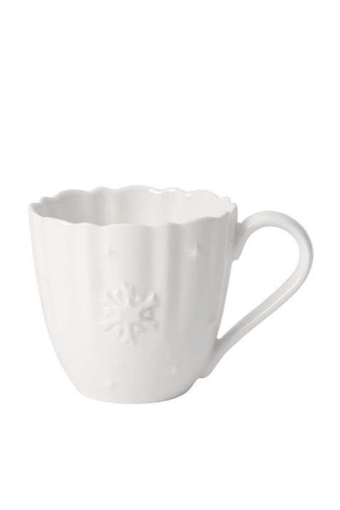 Villeroy & Boch Чашка белая со снежинкой, 250 мл ( цвет), артикул 14-8658-1300 | Фото 1