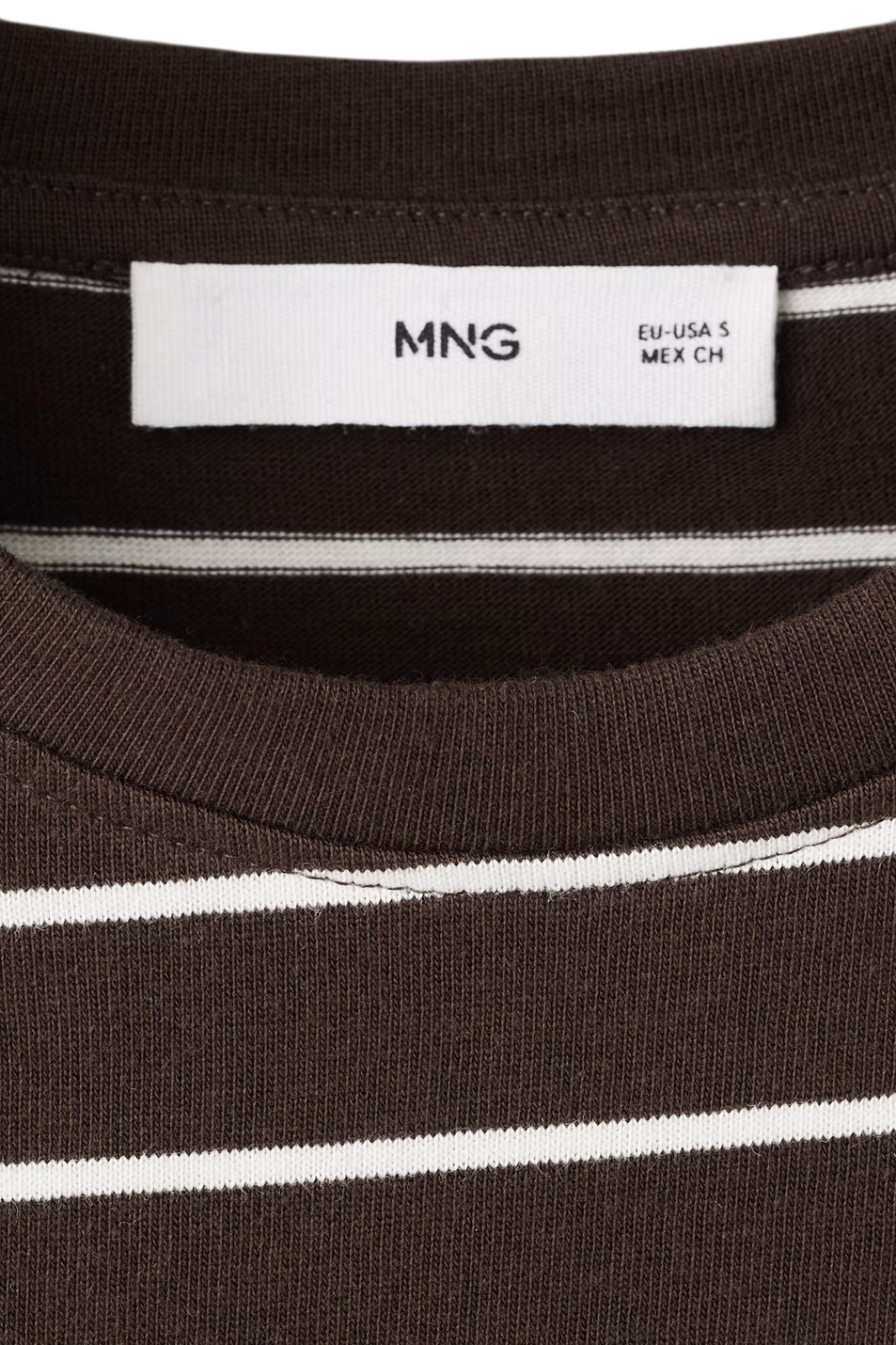 Женский Mango Футболка BELLA-H из хлопка (цвет ), артикул 27002549 | Фото 4