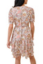 Orsay Платье с цветочным принтом и V-образным вырезом (Бежевый цвет), артикул 471568 | Фото 3