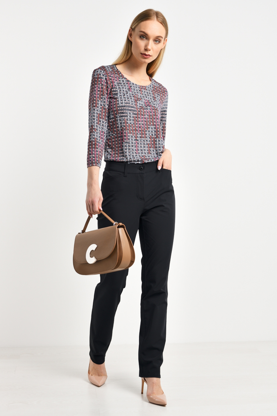 Женский Gerry Weber Блузка с рукавом ¾ (цвет ), артикул 370170-44005 | Фото 3