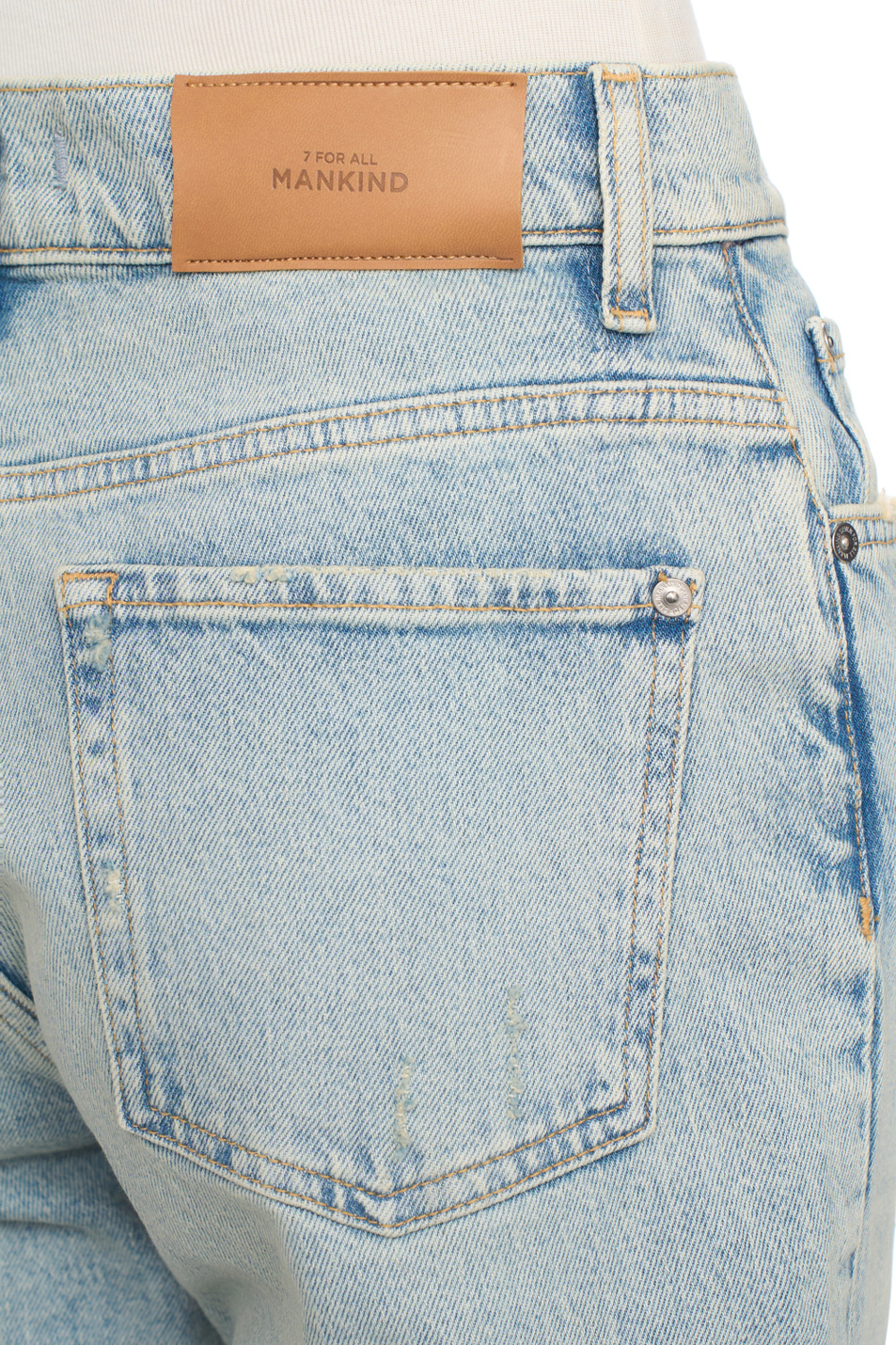 Женский 7 for all Mankind Джинсы из эластичного хлопка (цвет ), артикул JSSLC650SH | Фото 6