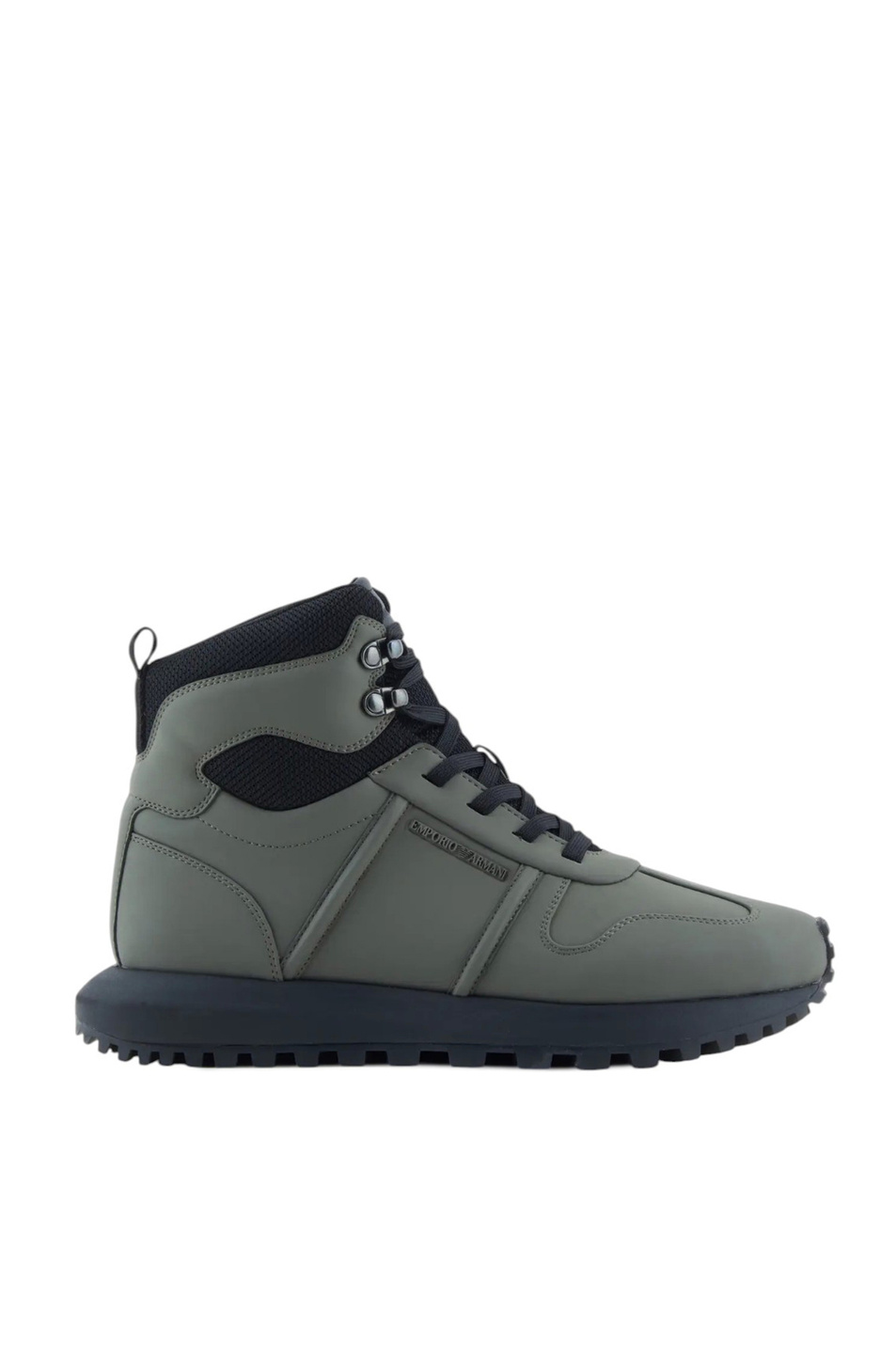 Мужской Emporio Armani Ботинки с логотипом (цвет ), артикул EM003736-AF18012 | Фото 1