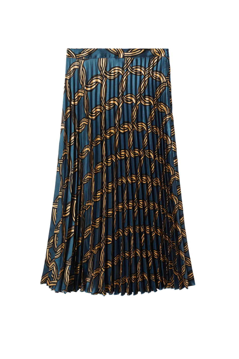 Женский Mango Плиссированная юбка KATEA с геометрическим принтом (цвет ), артикул 47064040 | Фото 1