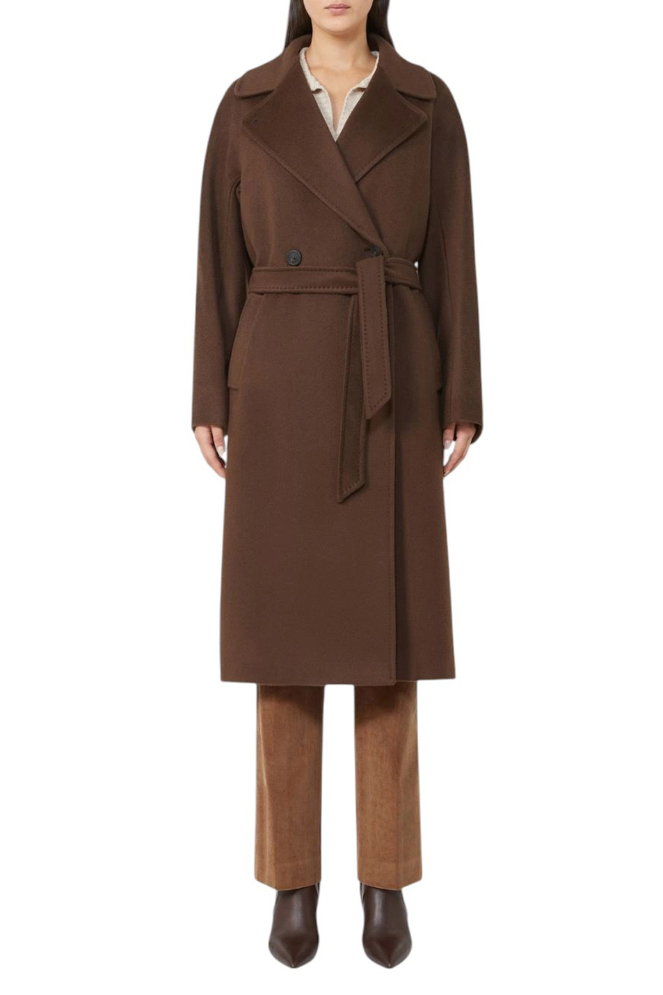 Женский Weekend Max Mara Пальто RESINA из шерсти (цвет ), артикул 2525016102 | Фото 4