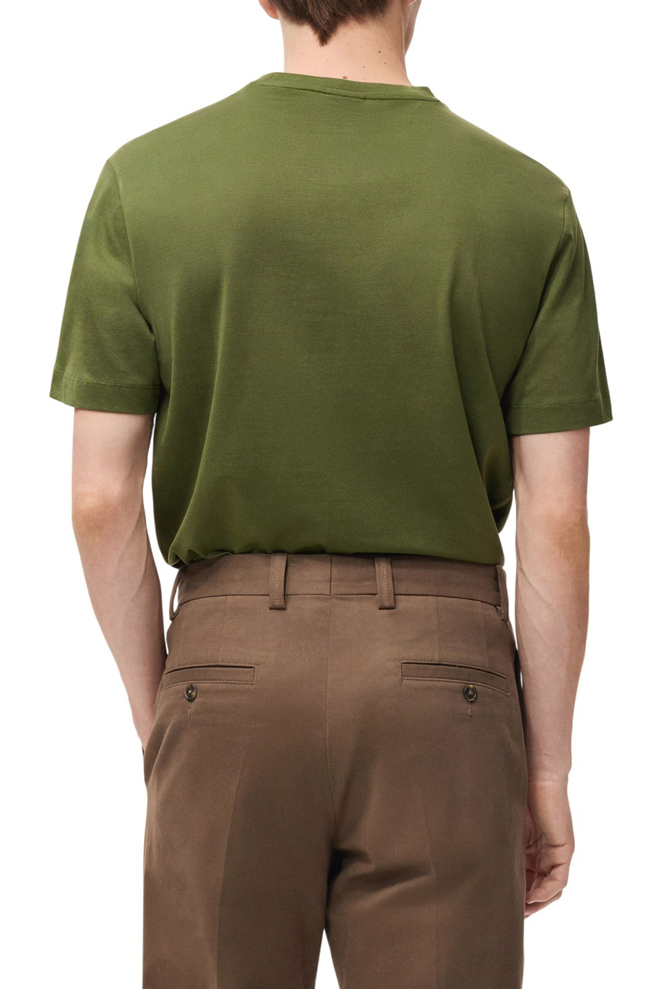 Мужской Mango Man Футболка BELLOW из хлопка (цвет ), артикул 27041264 | Фото 4