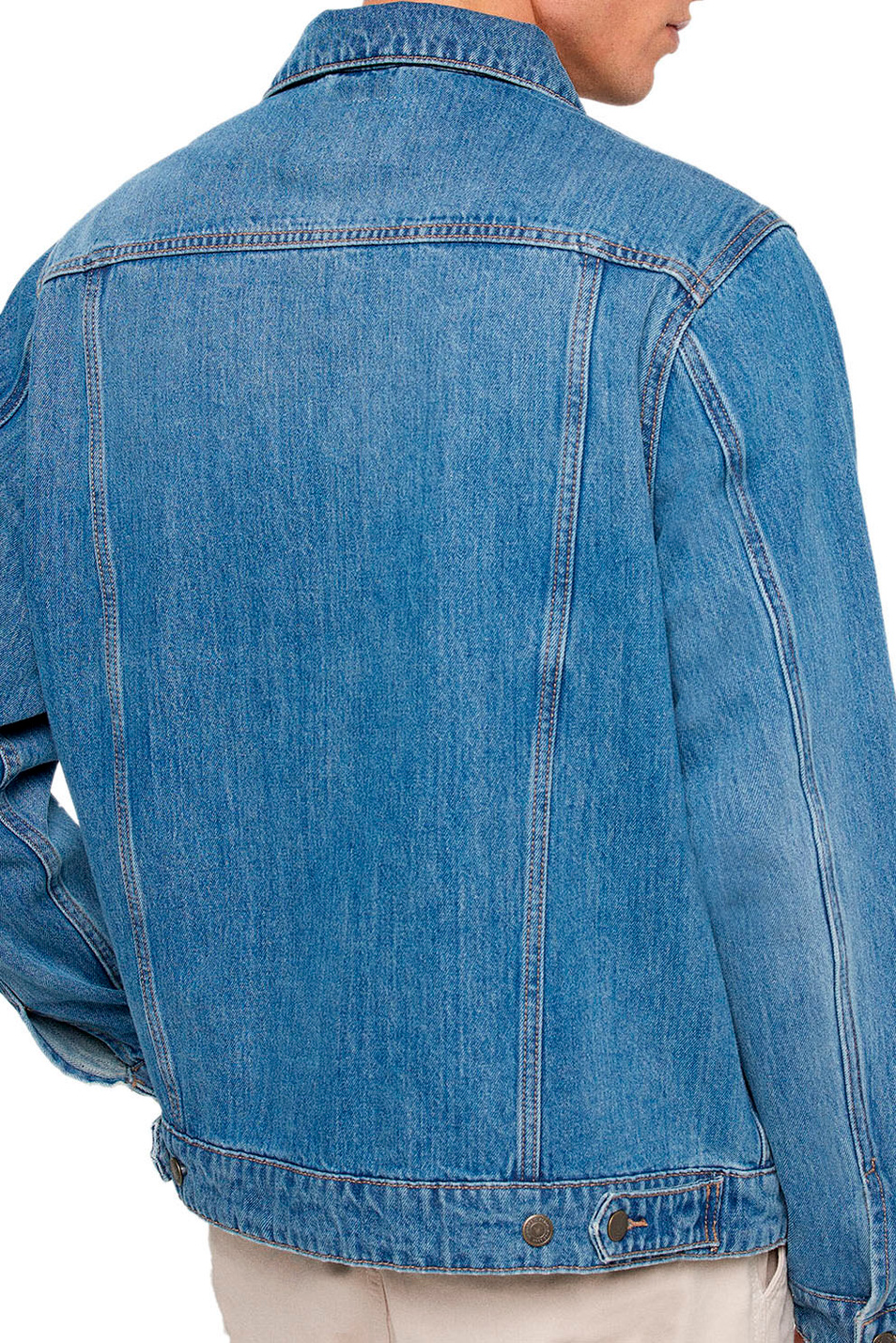 Мужской Springfield Куртка джинсовая из натурального хлопка (цвет ), артикул 2837261 | Фото 3