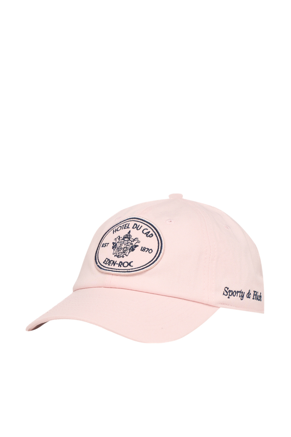 Кепка Eden из хлопка с вышивкой|Основной цвет:Розовый Женский Sporty & Rich Кепка Eden из хлопка с вышивкой (цвет ), артикул AC04060621P140 | Фото 1