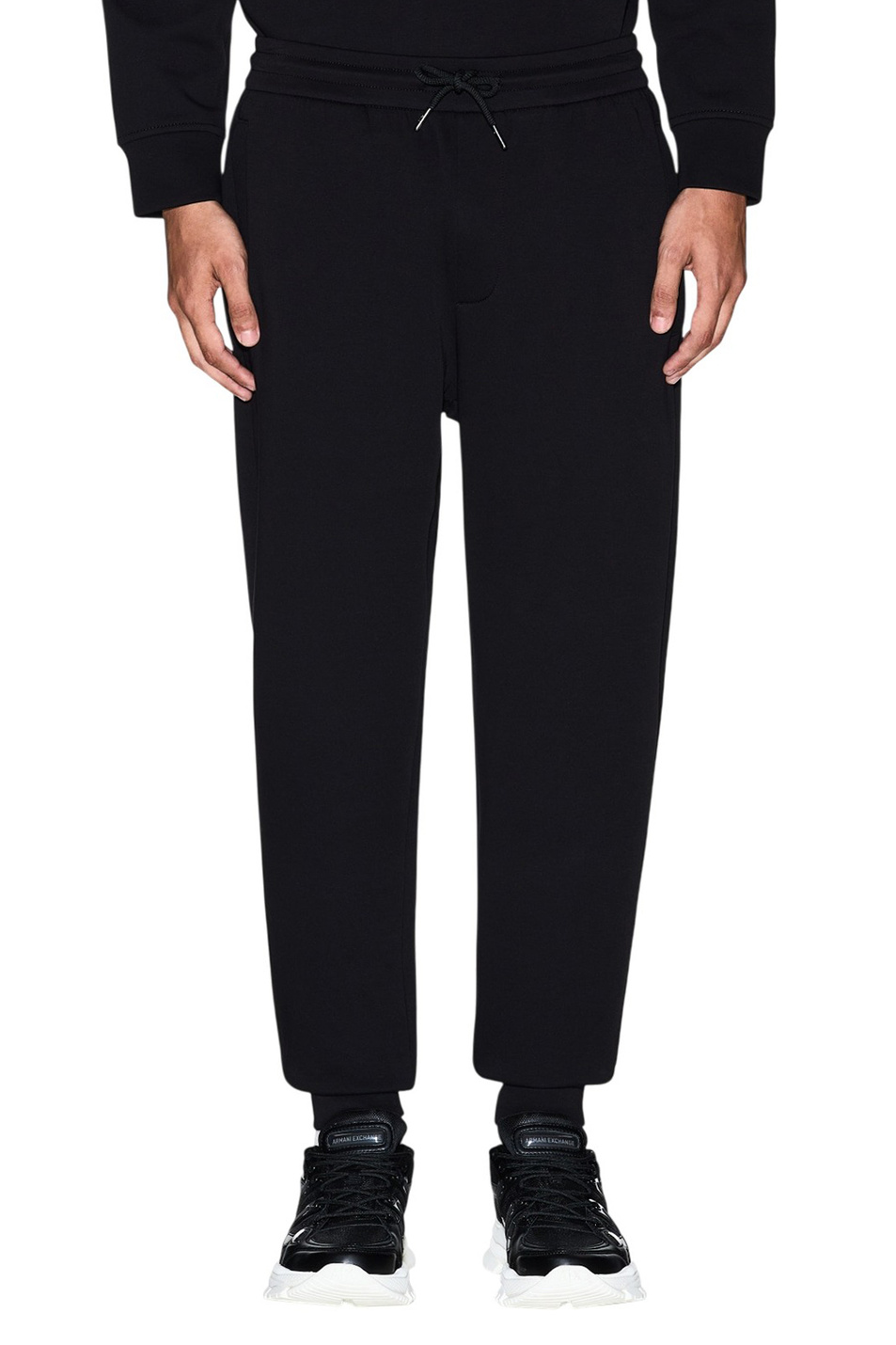 Мужской Armani Exchange Брюки из смесового хлопка (цвет ), артикул XM001886-AF10818 | Фото 4