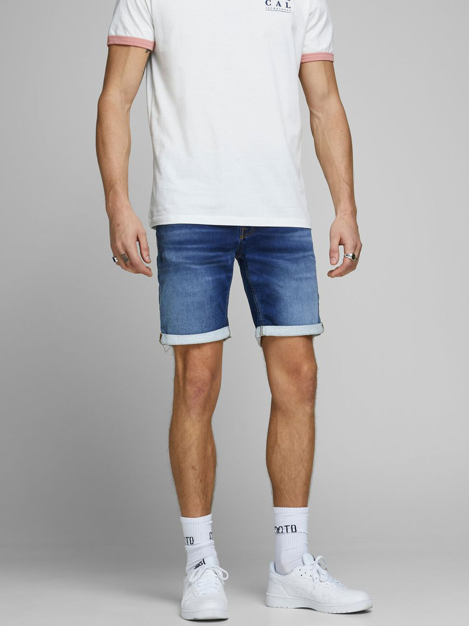 Мужской Jack & Jones Джинсовые шорты (цвет ), артикул 12166269 | Фото 1