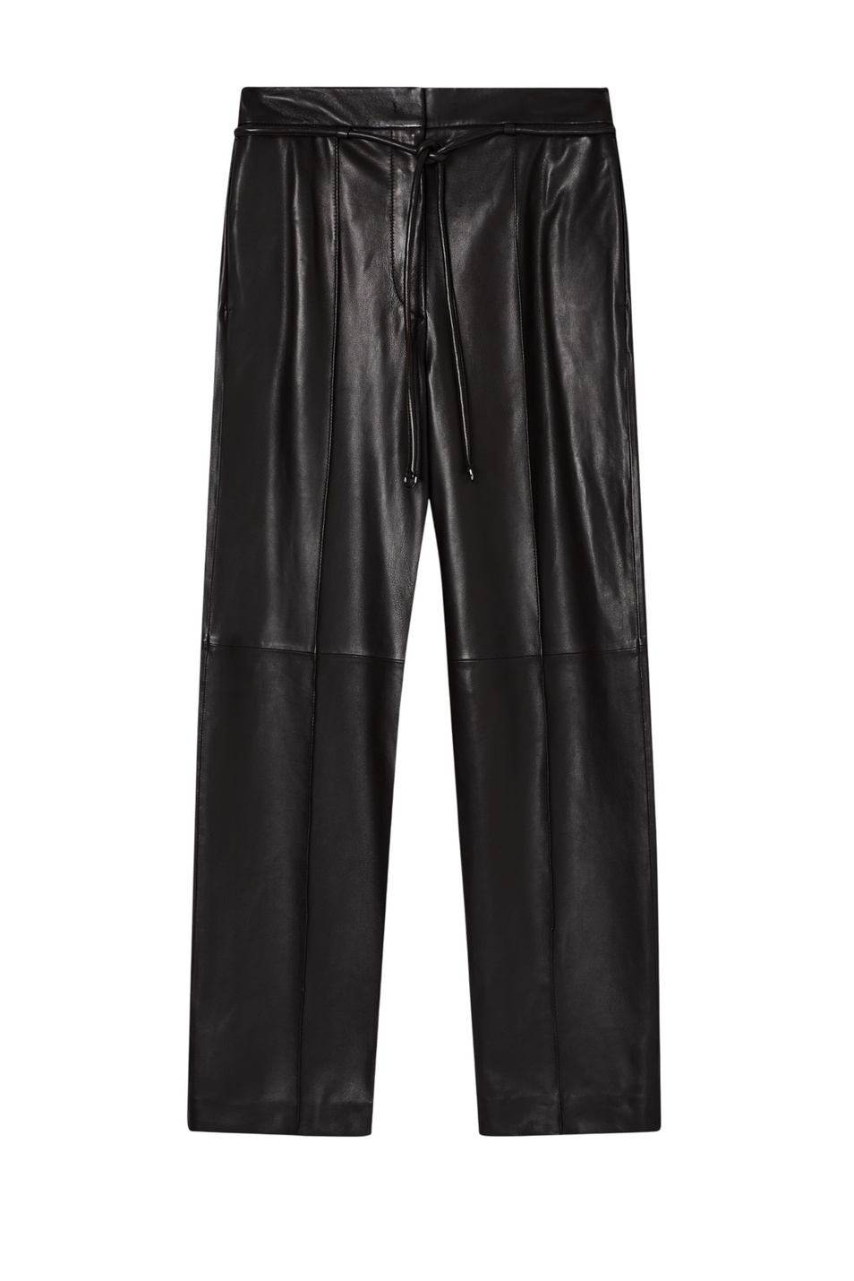 Женский Emporio Armani Брюки из натуральной кожи (цвет ), артикул EW003918-AF22815 | Фото 1