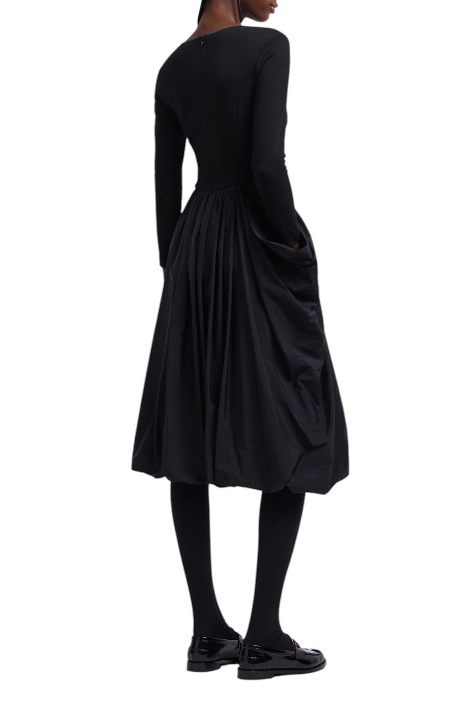 Женский Emporio Armani Платье с юбкой из тафты (цвет ), артикул EW002782-AF12303 | Фото 4